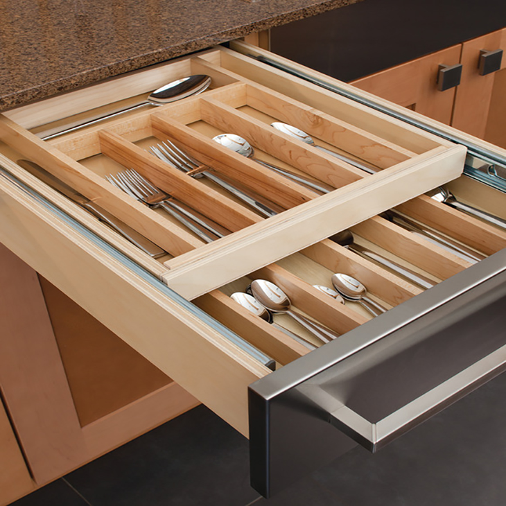 Double Cutlery, Drawer Insert
