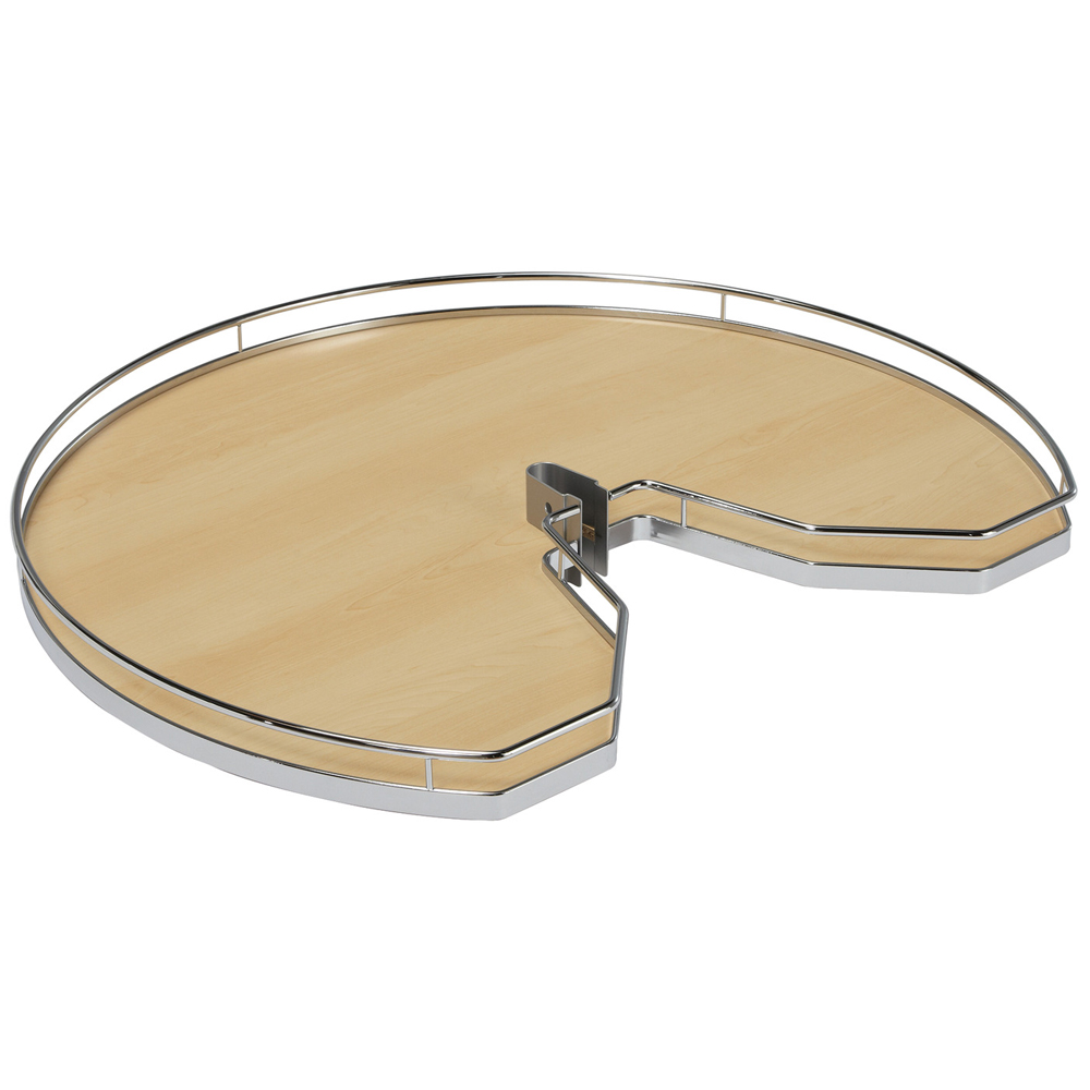 Corner Cut Maple/Chrome 32x32 Corner Cut Maple/Chrome 32x32