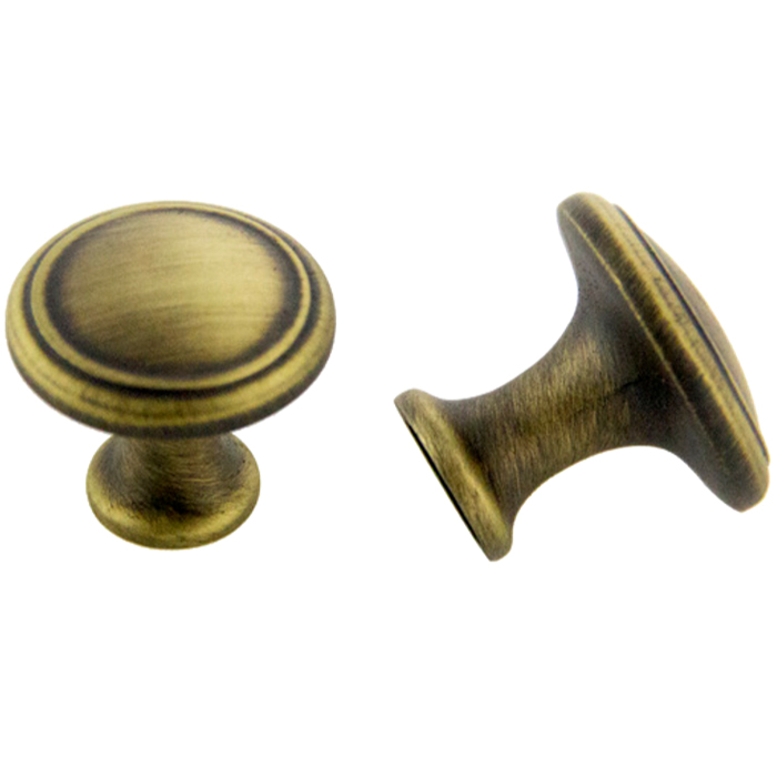 Antique Satin Brass Knob 30mm Antique Satin Brass Knob 30mm