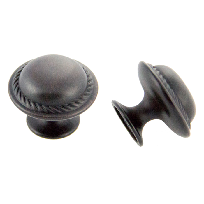 Oil Brushed Bronze Knob 30mm