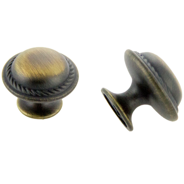 Antique Satin Brass Knob 30mm Antique Satin Brass Knob 30mm