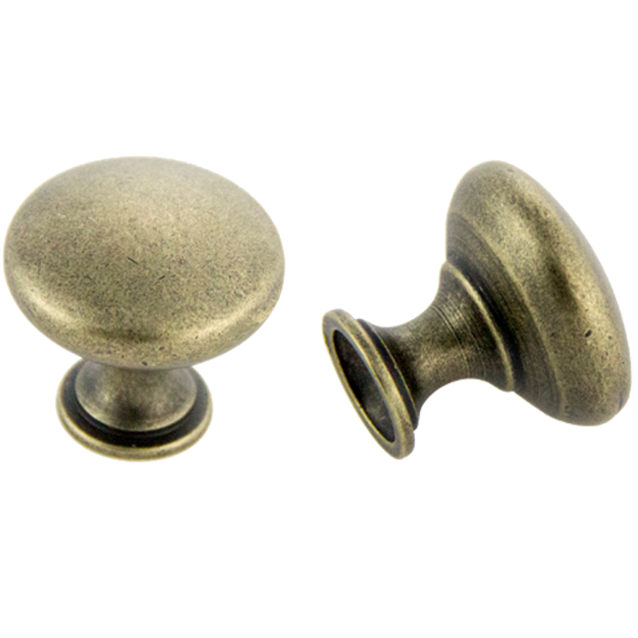 Antique Brass Knob 30mm Antique Brass Knob 30mm