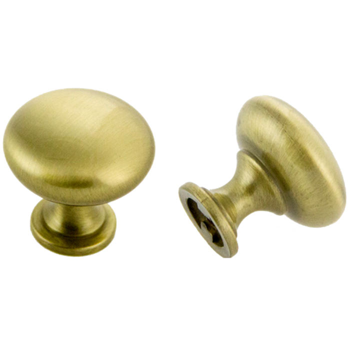 Satin Brass Knob 30mm Satin Brass Knob 30mm
