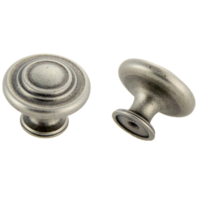 Weathered Nickel Knob 1-3/8\ Weathered Nickel Knob 1-3/8\