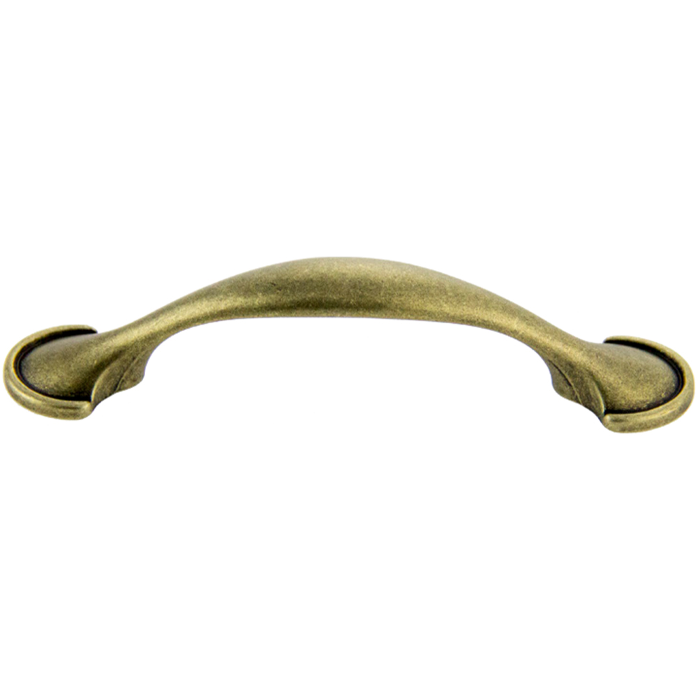 Antique Brass Machined Pull 3\ Antique Brass Machined Pull 3\