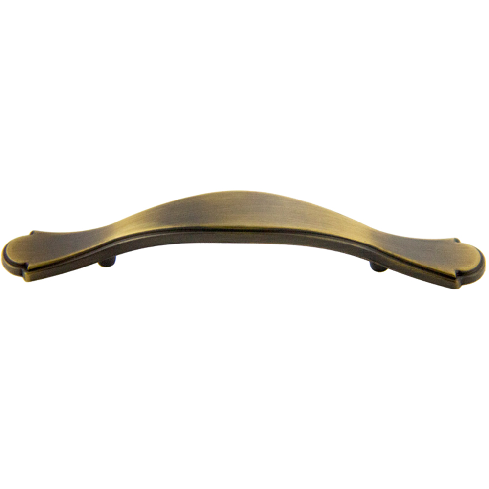 Antique Satin Brass Deco Pull 3\ Antique Satin Brass Deco Pull 3\