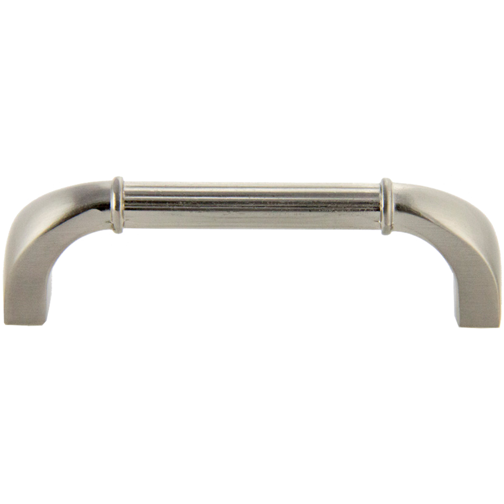 Satin Nickel Deco Pull 96mm CC Satin Nickel Deco Pull 96mm CC