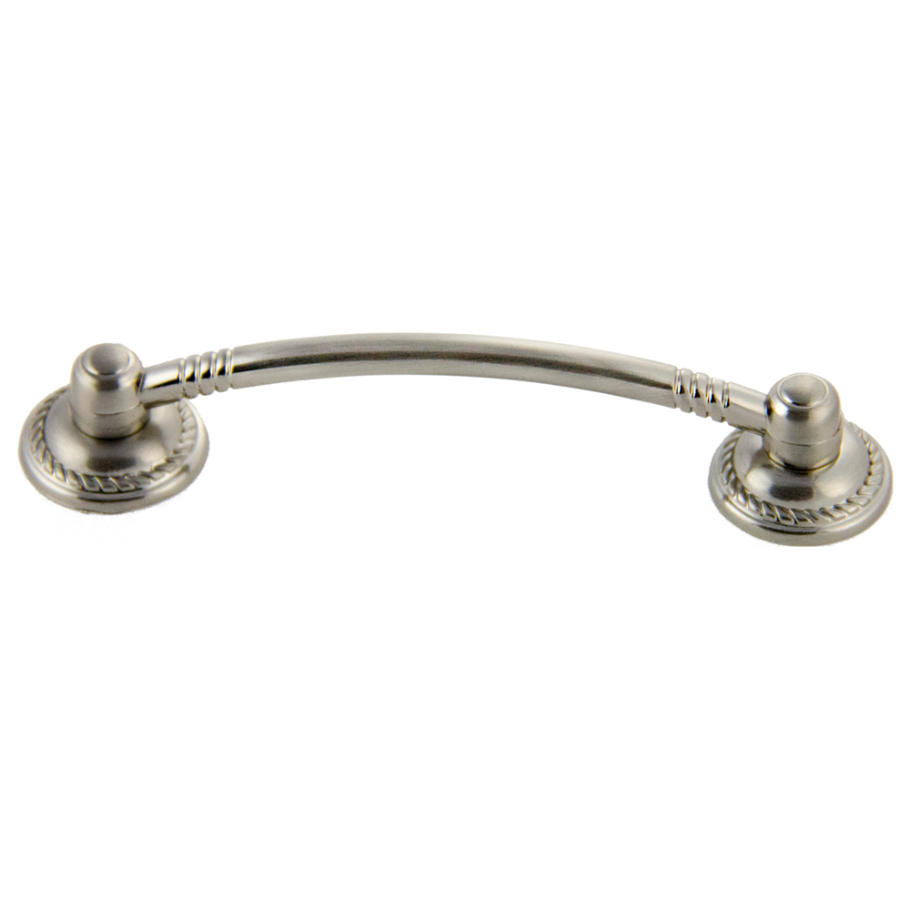Satin Nickel Deco Pull 96mm CC Satin Nickel Deco Pull 96mm CC