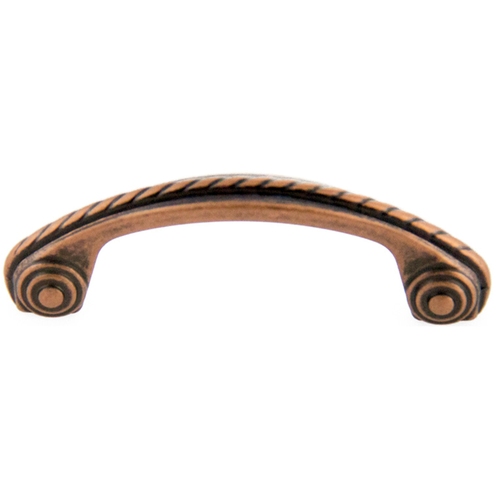 Antique Copper Rope Pull 3\ Antique Copper Rope Pull 3\