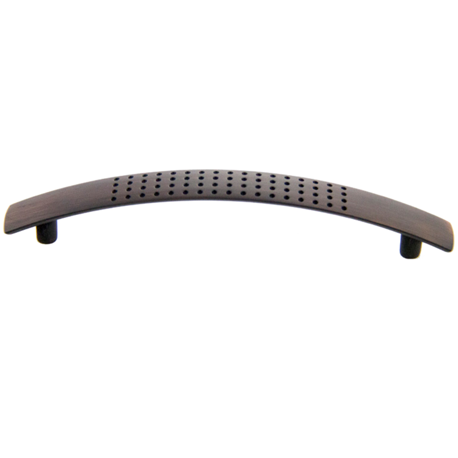 Dimpled Pull Oill Brushed Bronze 128mm CC Dimpled Pull Oill Brushed Bronze 128mm CC